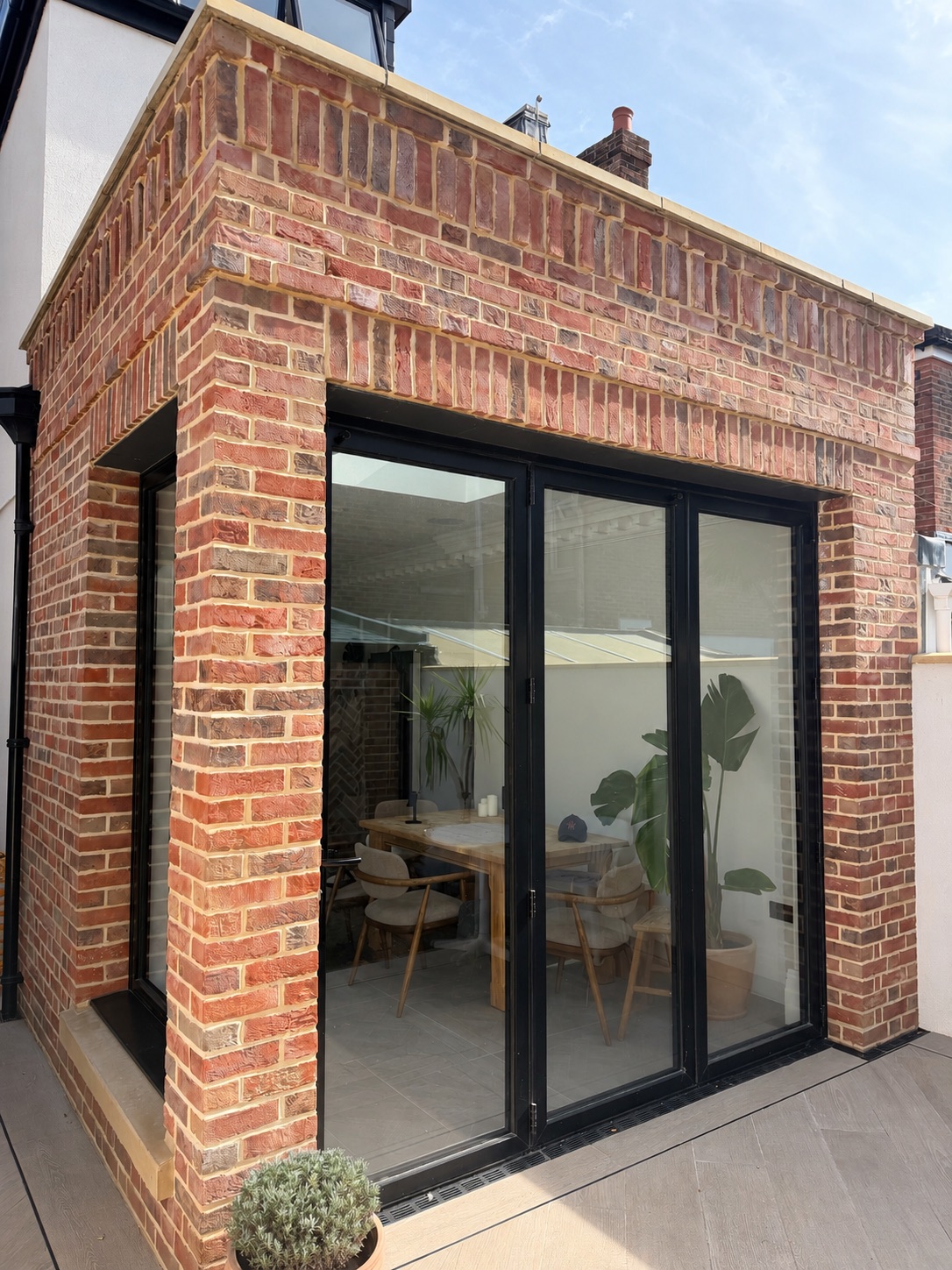 Portsmouth loft conversion and extension — brick rear extension