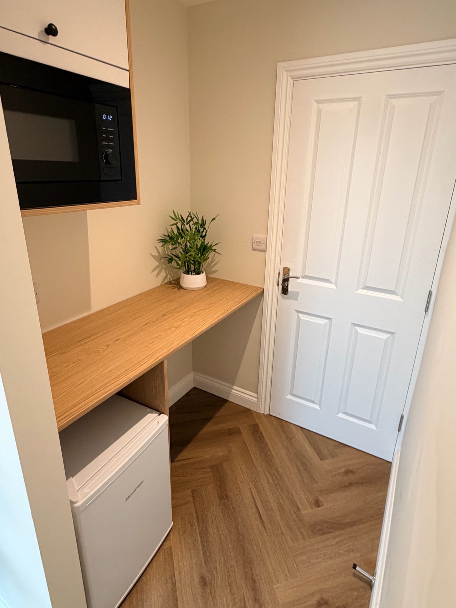 Southsea HMO conversion — in-room kitchenette